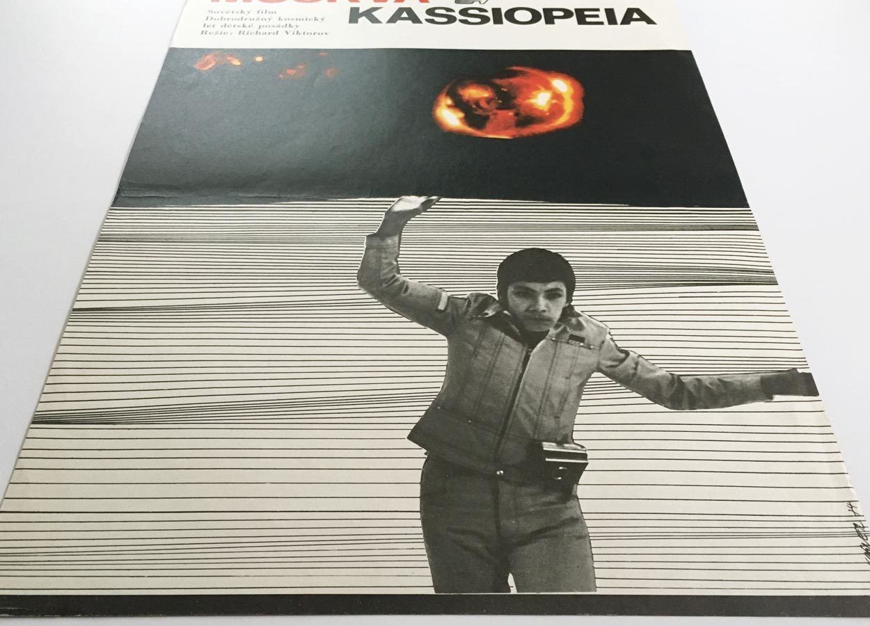 Movie Poster, Moscow – Cassiopea, Mirek Wagner, 1974 photo furniture
