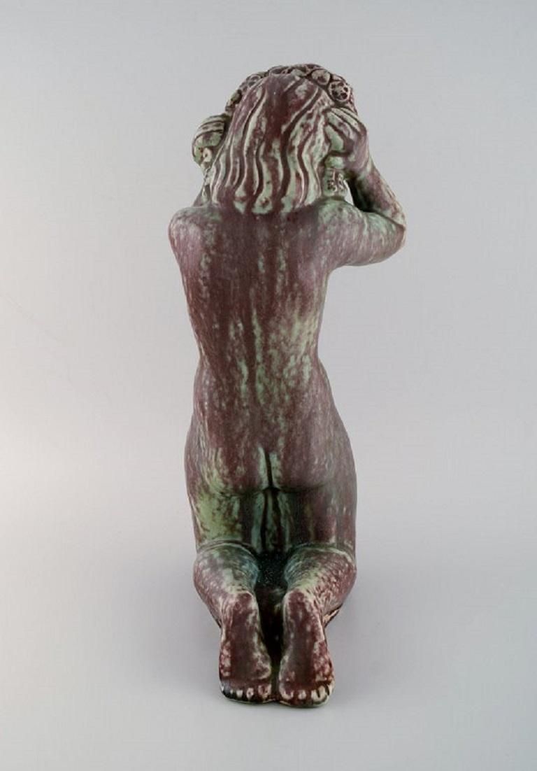 Harald Salomon For Rörstrand, Large Unique Sculpture Of Naked Woman photo 1819.0
