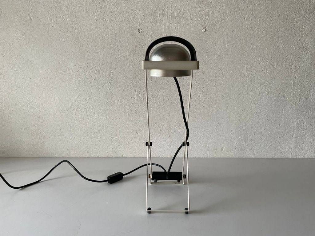 photo furniture Rare White Desk Lamp By Ernesto Gismondi For Artemide, 1970s, Italy