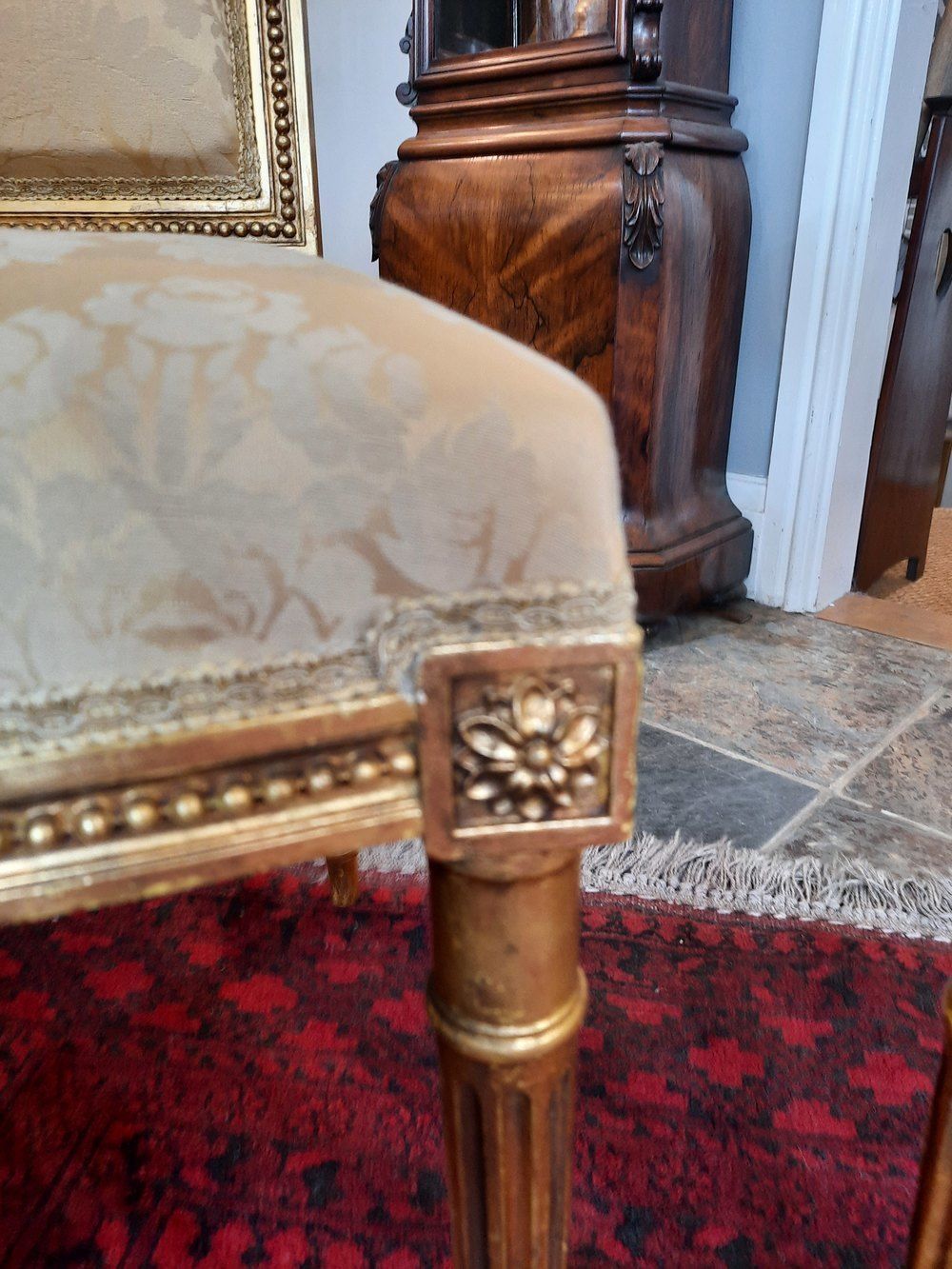 Pair Of Victorian Giltwood Salon Chair photo furniture