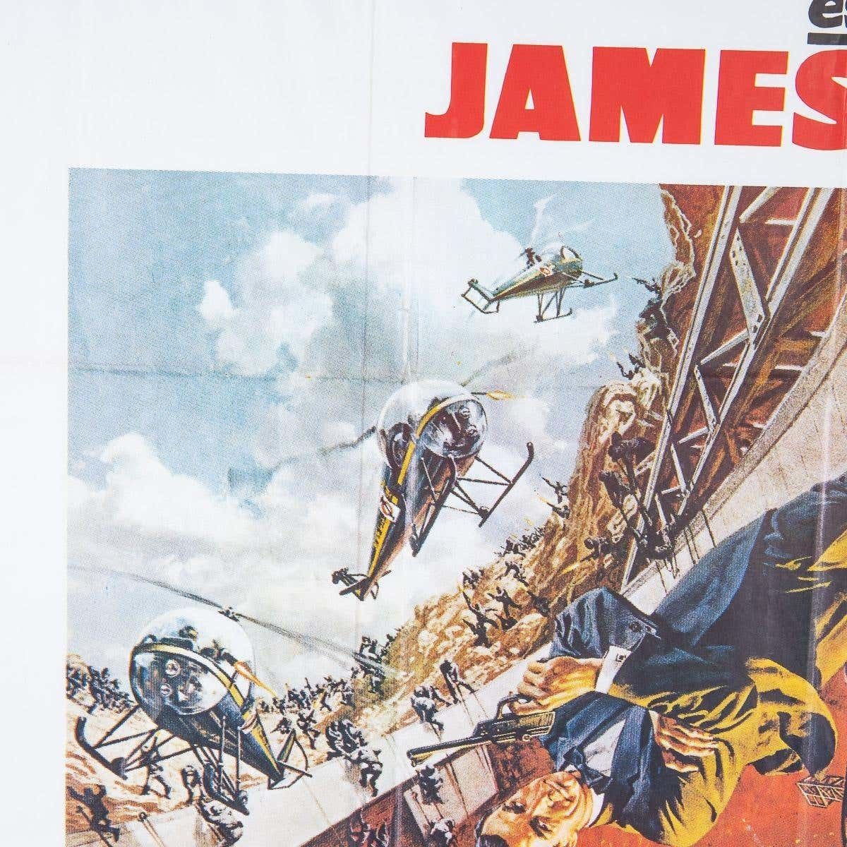 Original French Re Release James Bond 007 'You Only Live Twice' Poster, C.1980 photo for sale