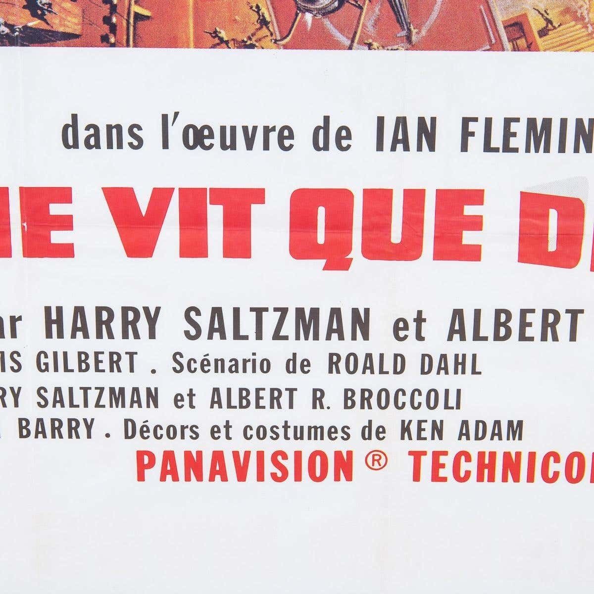 photo for sale Original French Re Release James Bond 007 'You Only Live Twice' Poster, C.1980
