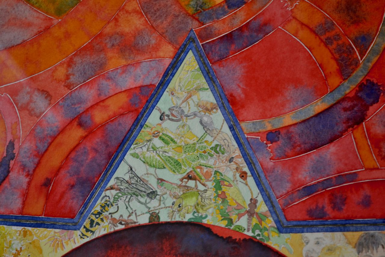 Kate Mckennan "Emergence" 20th Century Mixed Media photo vinterior