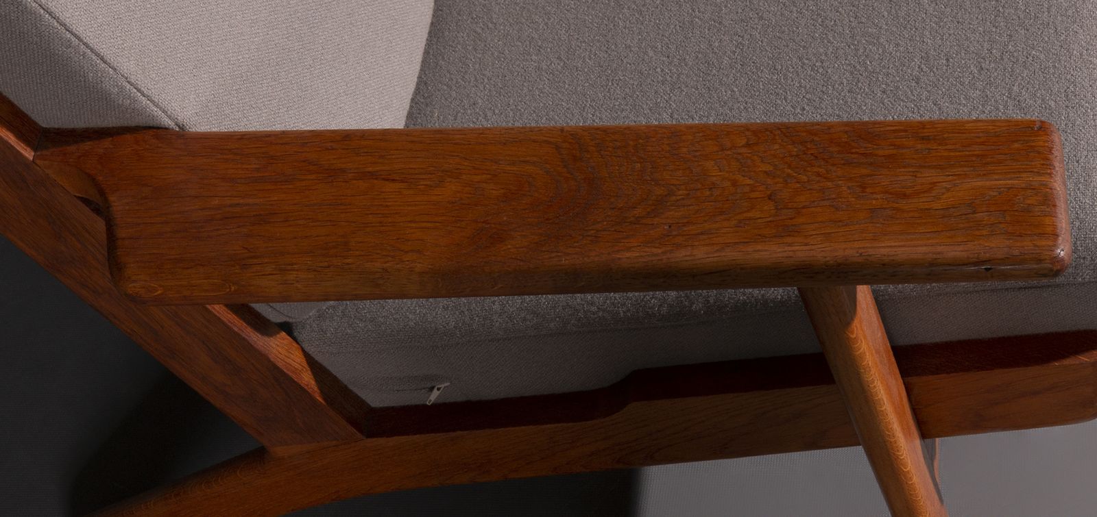 Meubels Hans J. Wegner Ge290 3 Zitsbank photo