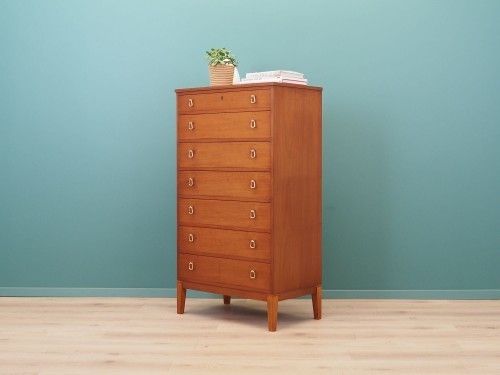 Mahogany Chest Of Drawers, Danish Design, 1970s. photo for sale
