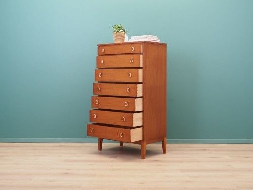 Mahogany Chest Of Drawers, Danish Design, 1970s. photo Furniture