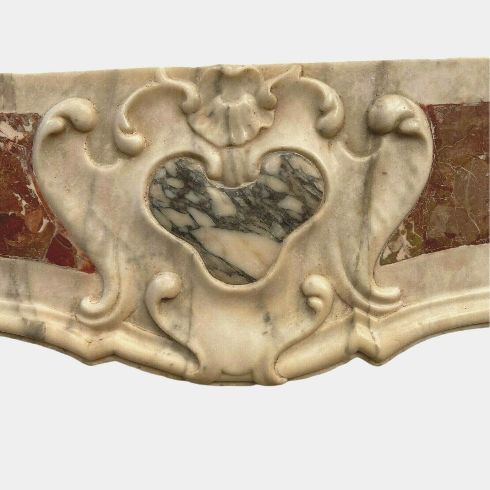 18th Century Provencal Style Marble Fireplace Mantel photo furniture