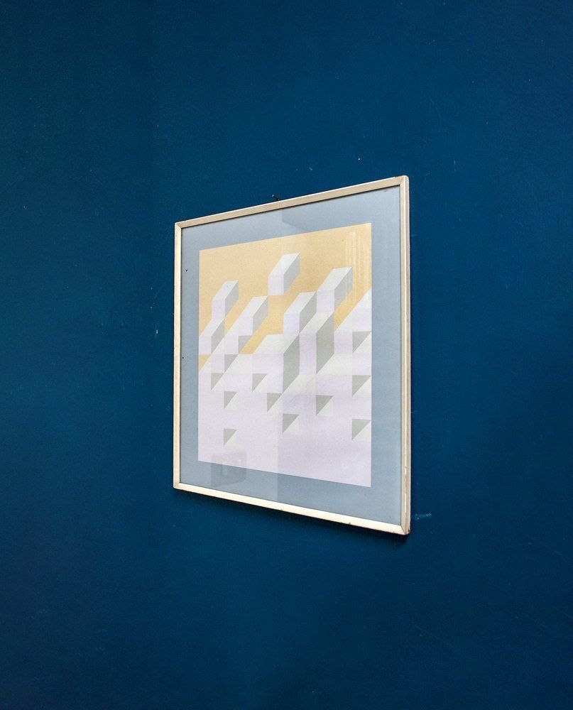 Lithografie Van Dadamaino, Italië, 1979 photo furniture