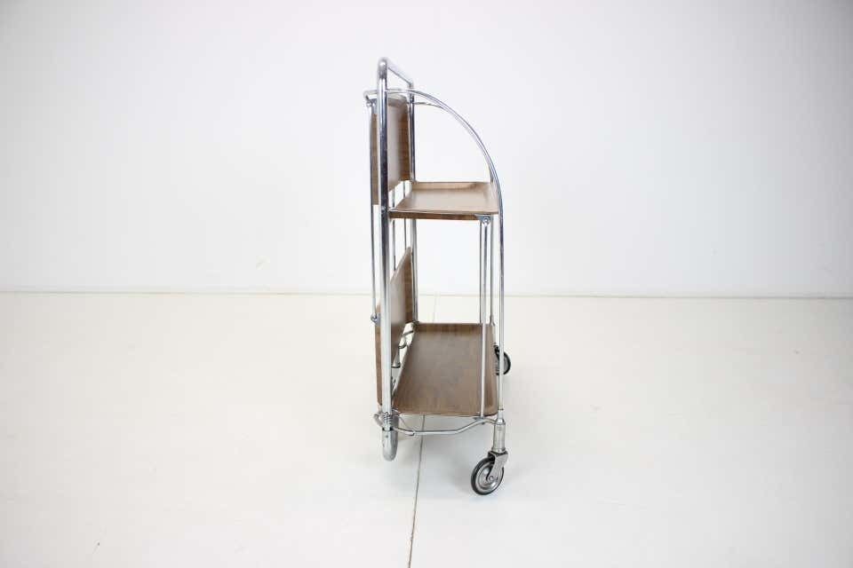 photo vintage Mid Century Adjustable Trolley Bar, 1980's.