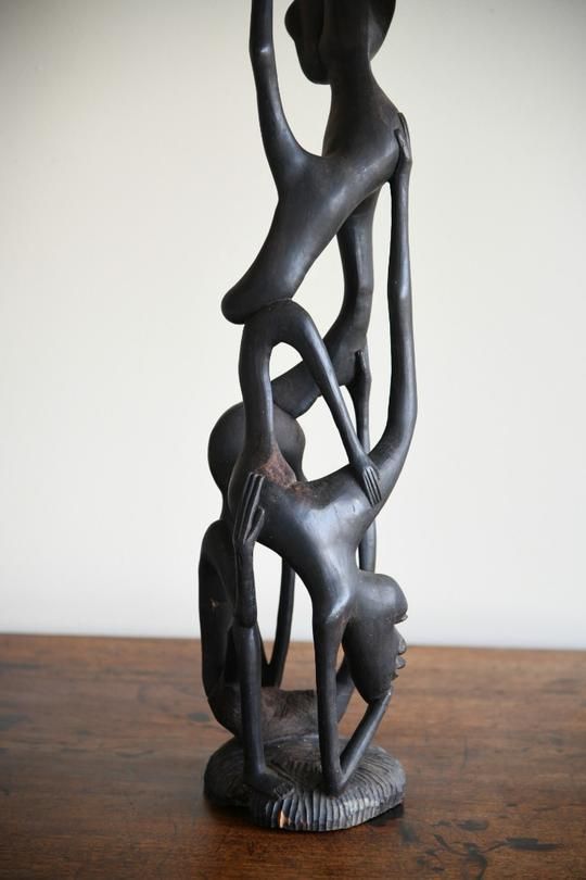 1095.0 Large Makonde Sculpture, 1950s photo