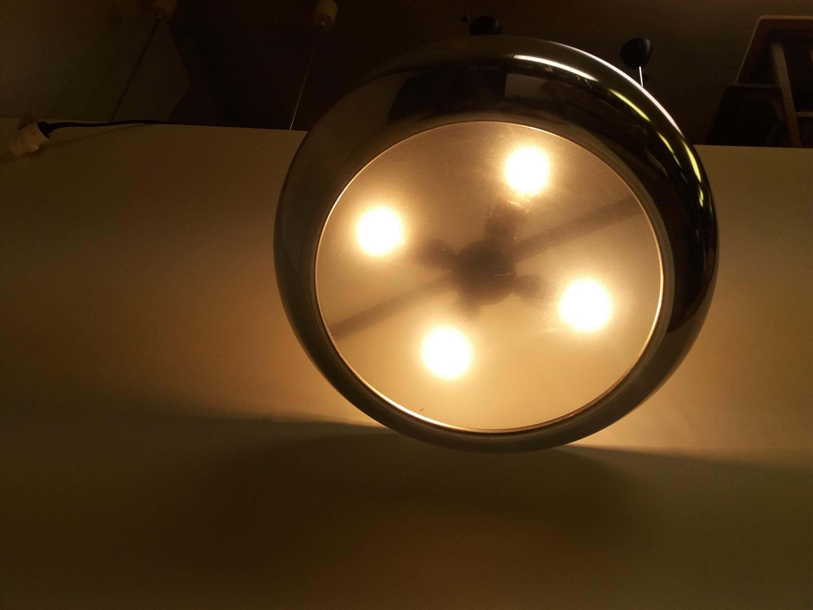 1950 Josef Hůrka Ufo Napako Chandelier For Napako Czechoslovakia photo vinterior