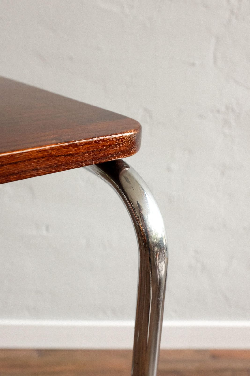Furniture Bauhaus Style Side Table Made By Kovona Czechoslovakia, 1970s photo