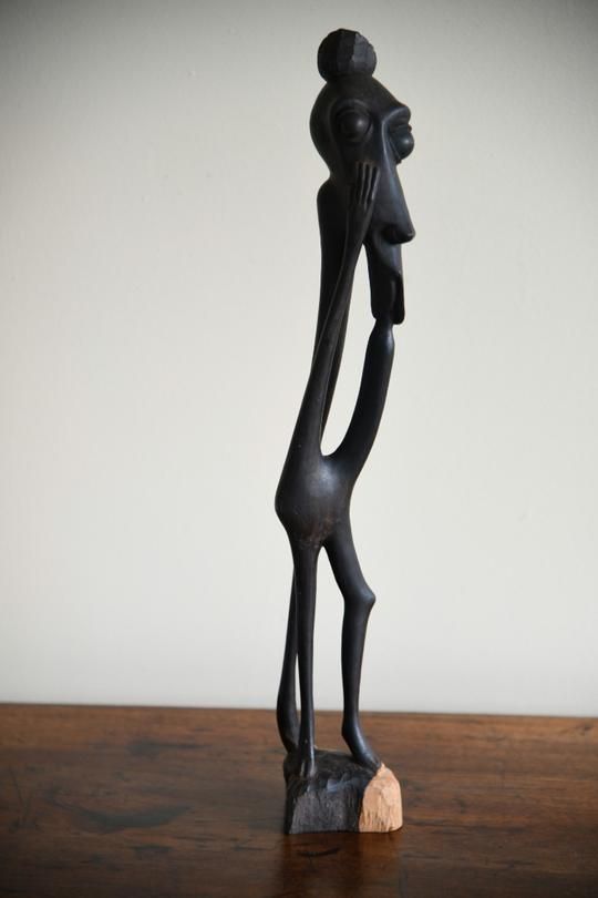 Makonde Shetani Sculpture, African photo Home Decor