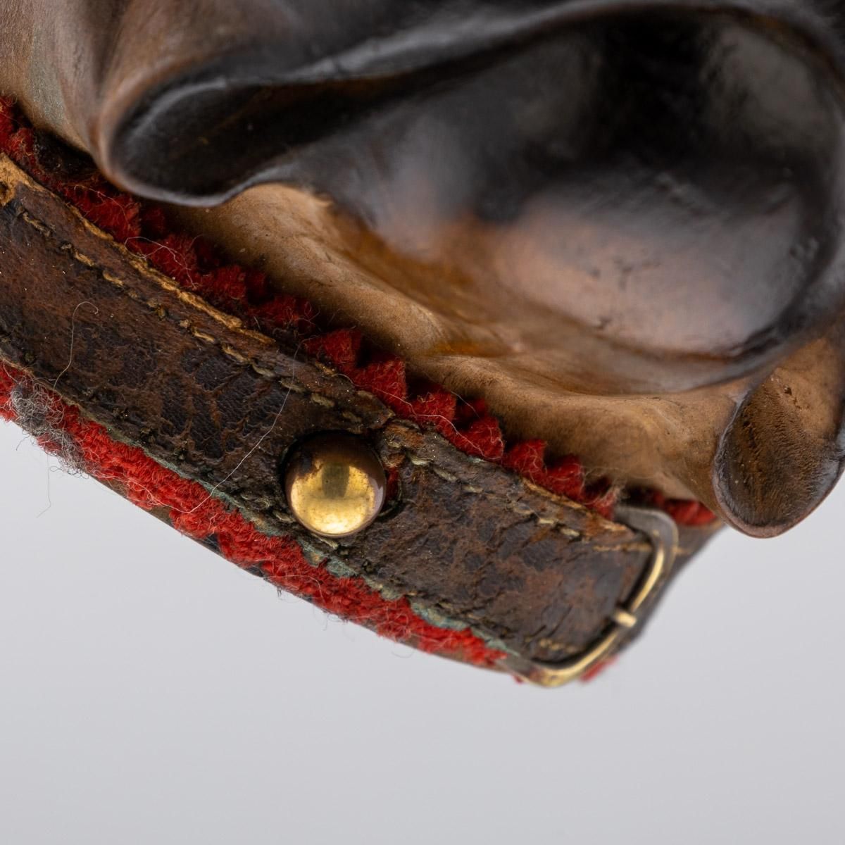 19th Century Victorian Lignum Vitae Bulldog Inkwell photo Home Decor