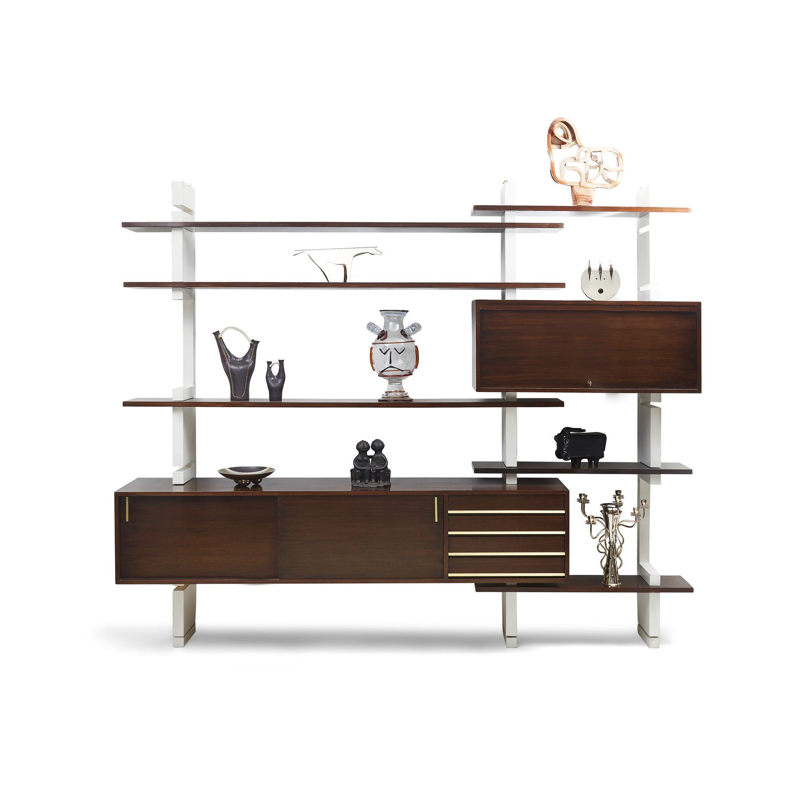 Mid Century Modern Wooden Shelving Unit By Amma photo furniture