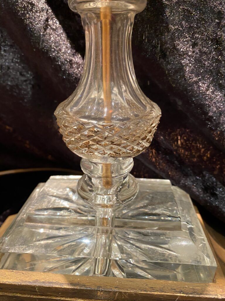 photo furniture A Pair Of English Candelabra Lamps
