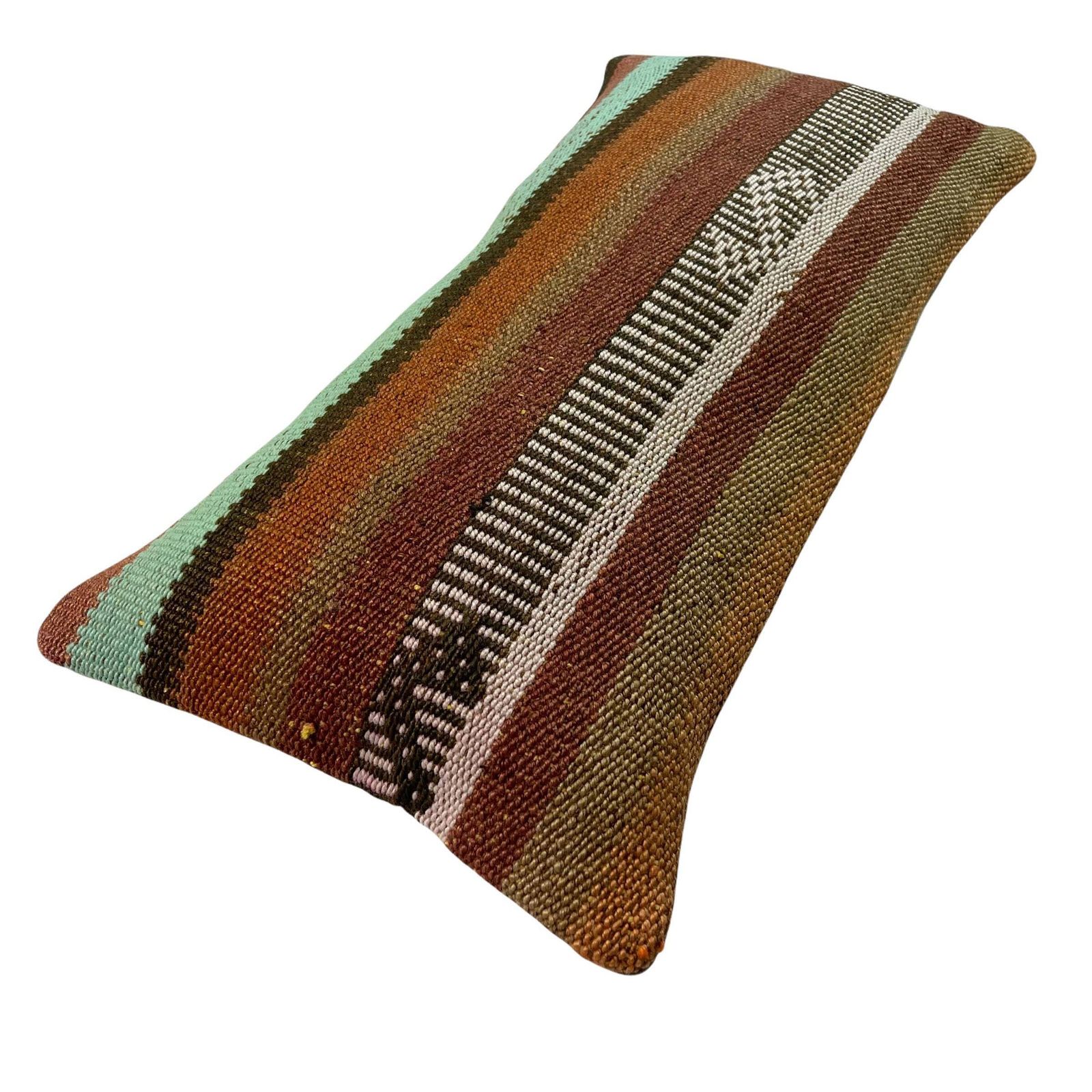 Kilim Pillow Tapis Kelim Kilim Pillow Cover ,Vintage Meditation Bench Kelim Teppich Boho Kilim Cushion Kilim Sofa Turkish Pillow photo 70.0