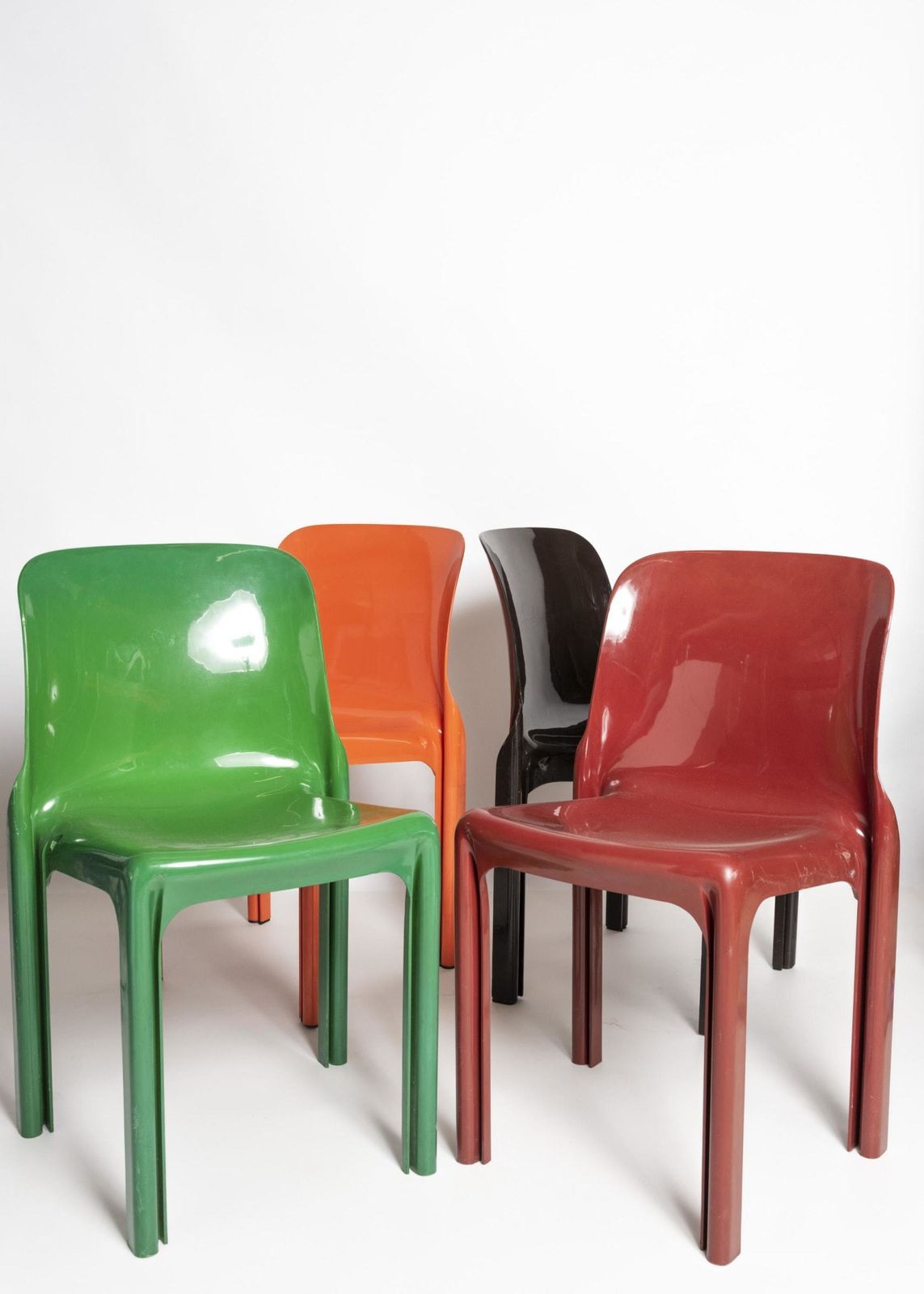 Vico Magistretti Green 'Selene' Chair photo furniture