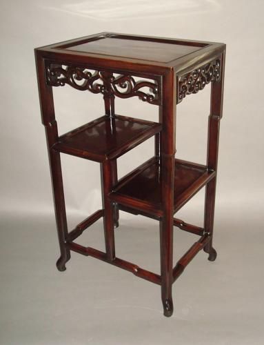 photo furniture 19th Century Chinese Hongmu Stand/Table