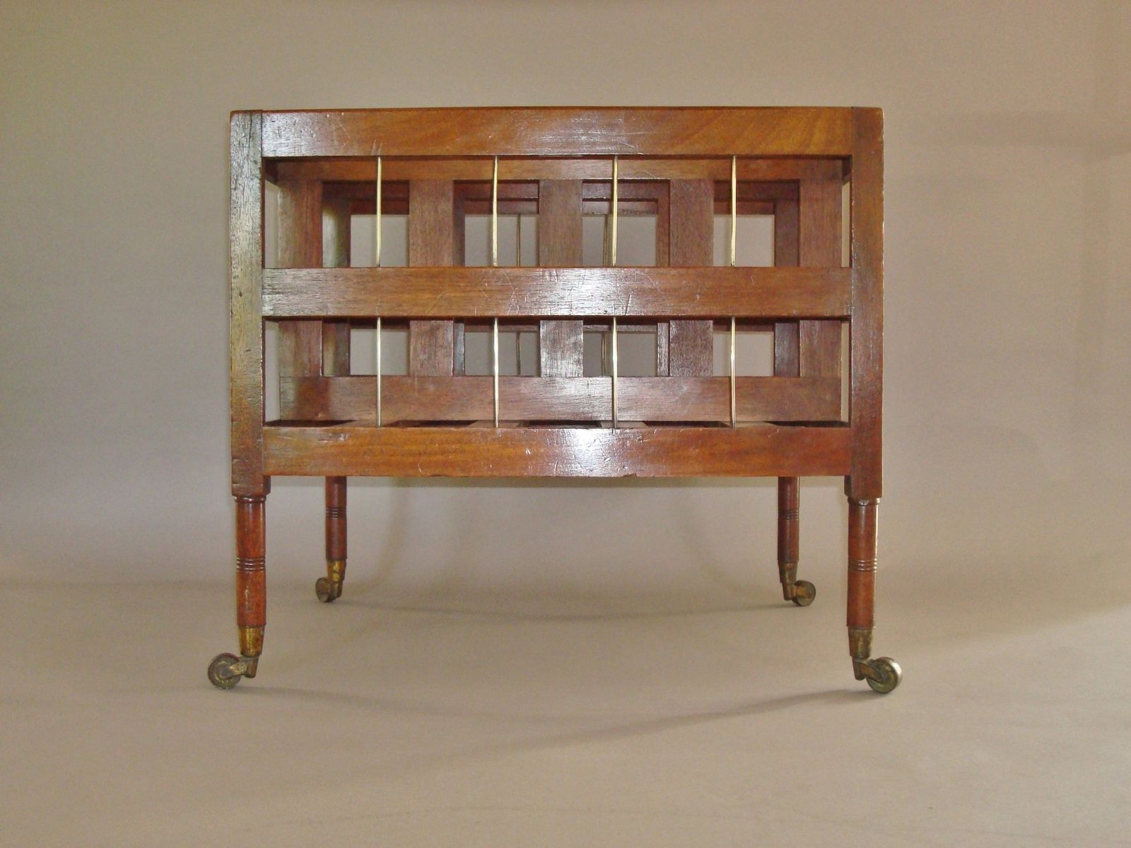 photo for sale Regency Mahogany Canterbury, 1800s