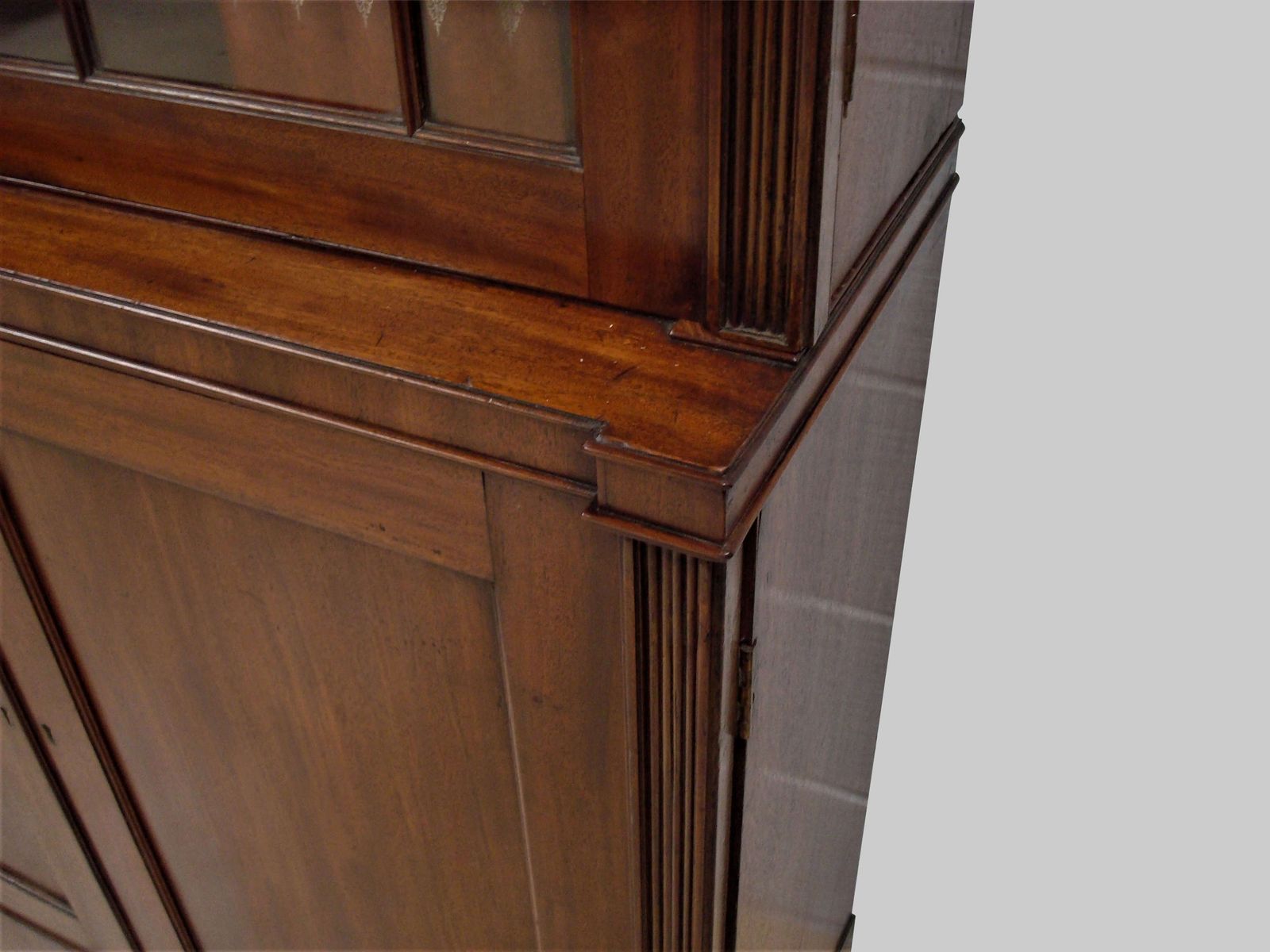 George III Mahogany Breakfront Bookcase photo vinterior