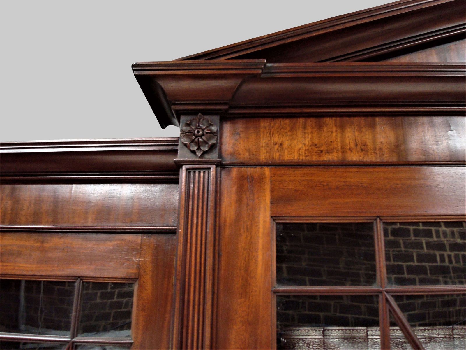George III Mahogany Breakfront Bookcase photo buy
