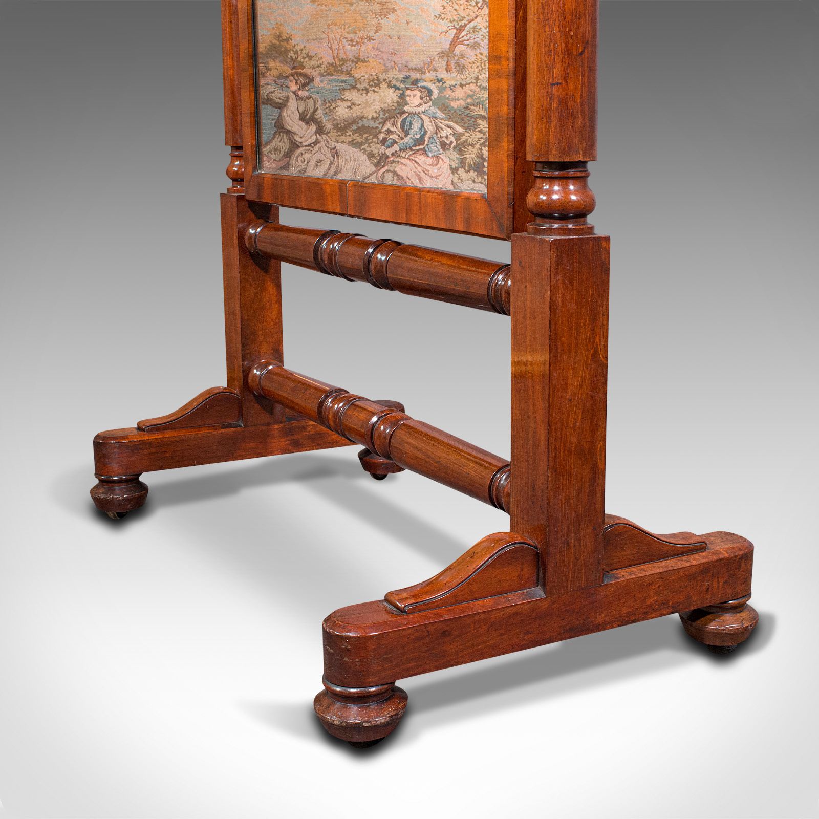 photo furniture Grand Antique Cheval Mirror, English, Dressing, Country House, C.1880