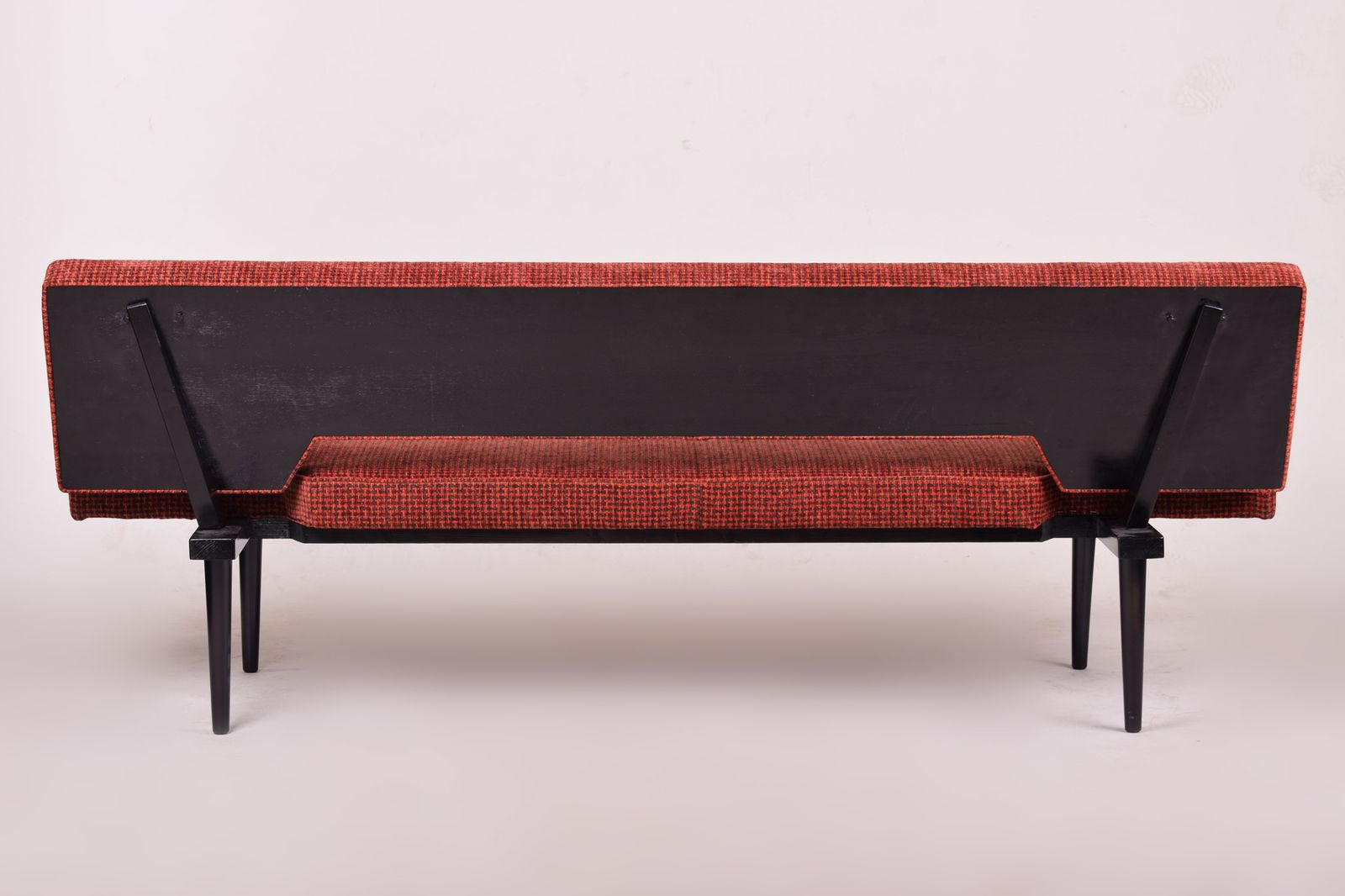 Salmon Midcentury Modern Sofa Made And Designed In 1962 By Miroslav Navrátil In Czechoslovakia photo furniture