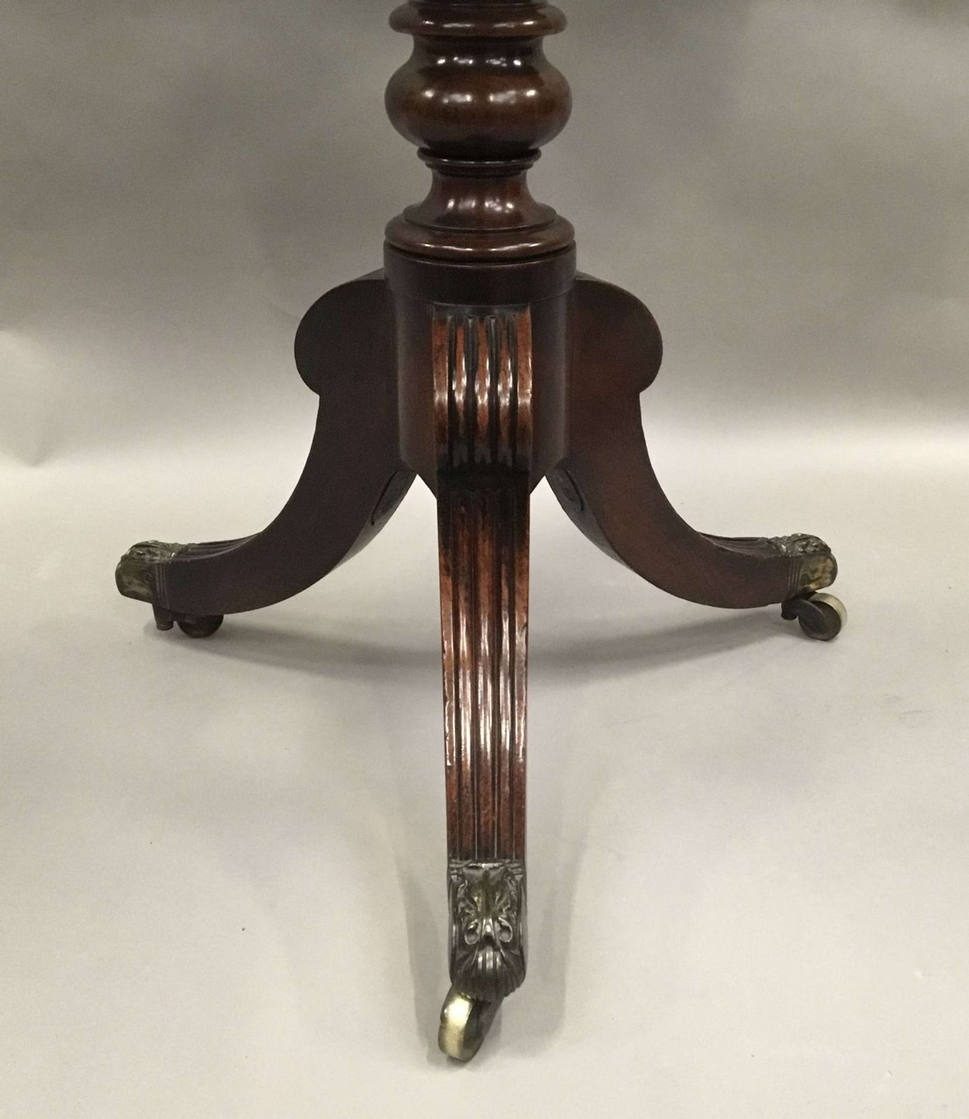 Furniture Regency Gillow Mahogany Writing / Occasional Table photo