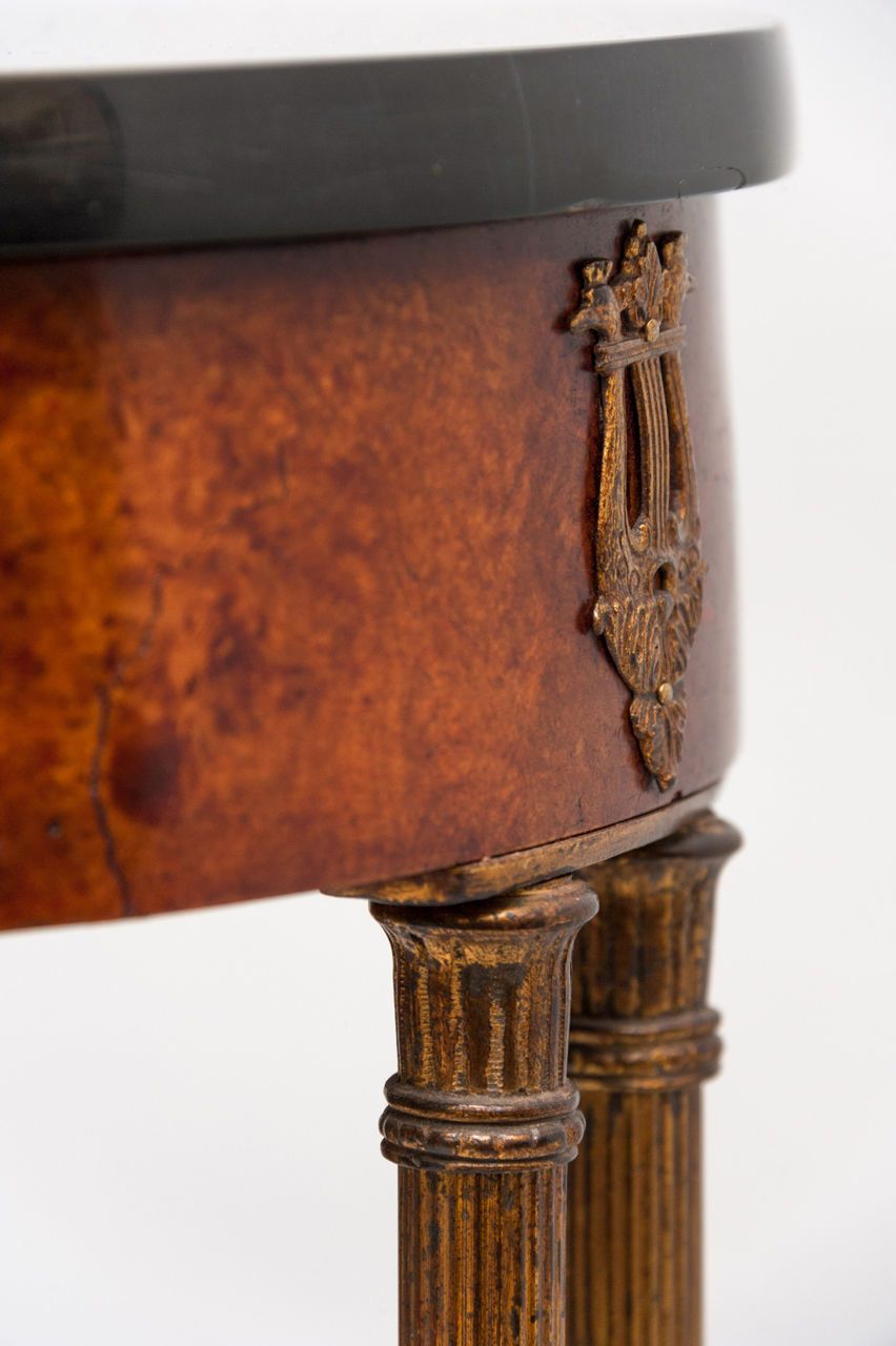 C19th French Burr Elm Gueridon photo vinterior
