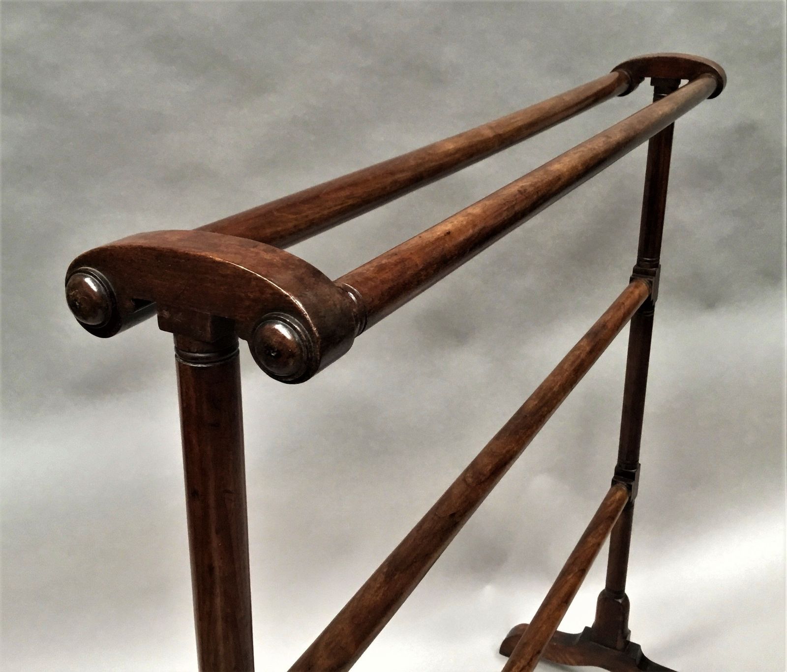 Home Decor Regency Mahogany Clothes / Towel Rail photo