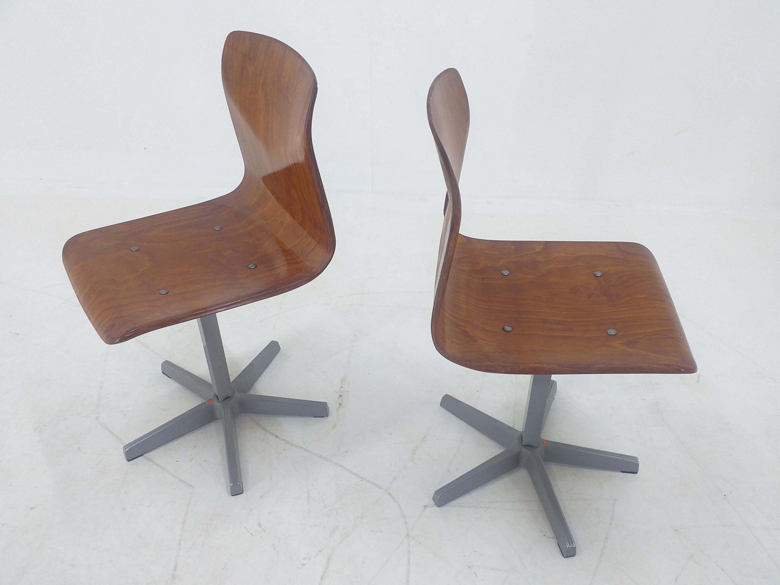 Paar Mid Century Kinderstoelen, Pagholz, Duitsland, Jaren 1970 photo 375.0
