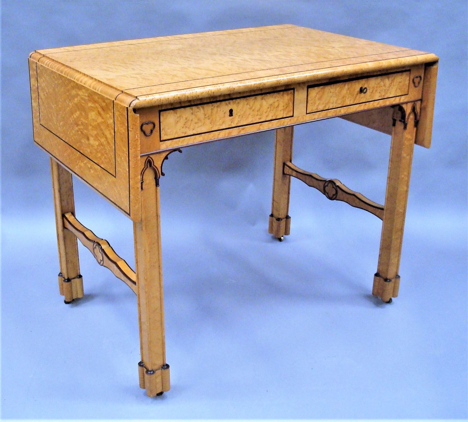 Charles X Birds Eye Maple Sofa Table