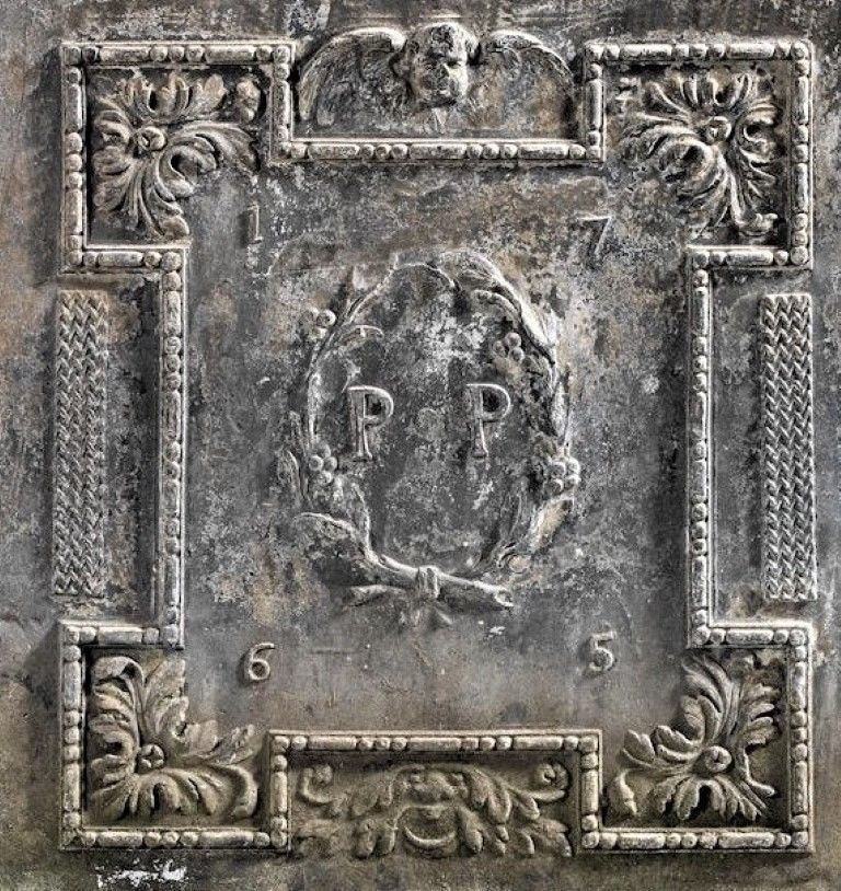 Georgian Lead Cistern Panel, 1700s photo furniture