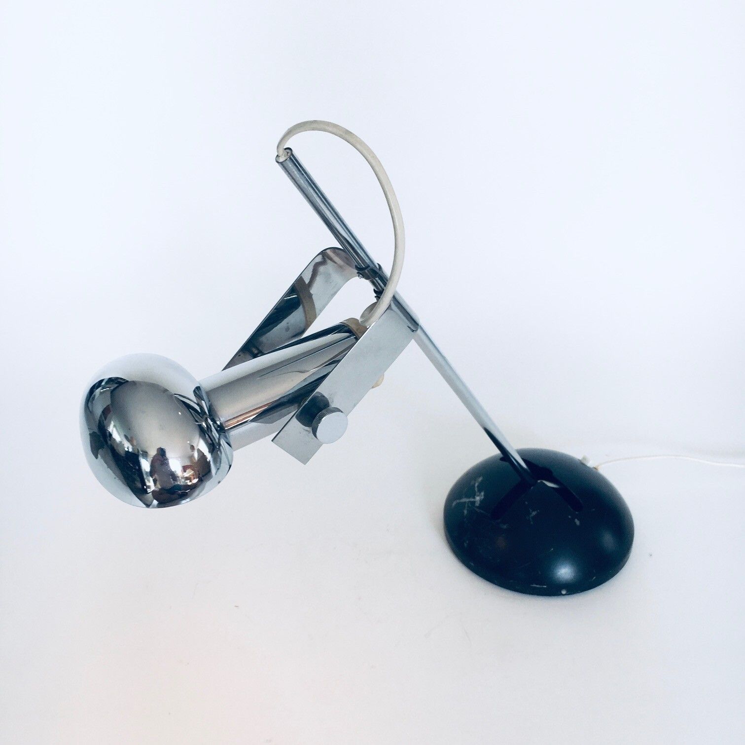 T395 Bureaulamp Door Robert Sonneman Voor Luci Cinisello, Italië, Jaren 1970 photo vinterior