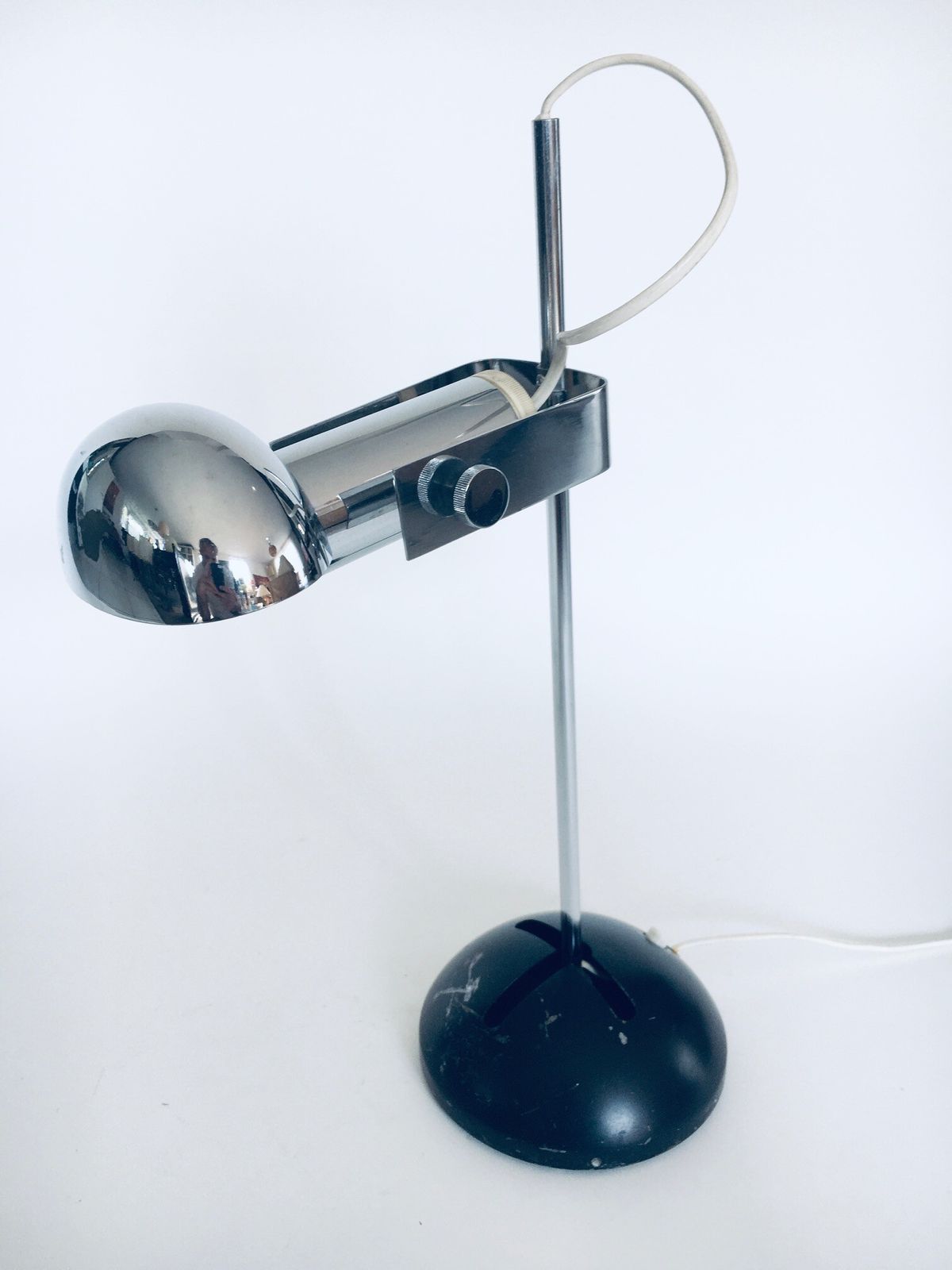 photo vintage T395 Bureaulamp Door Robert Sonneman Voor Luci Cinisello, Italië, Jaren 1970