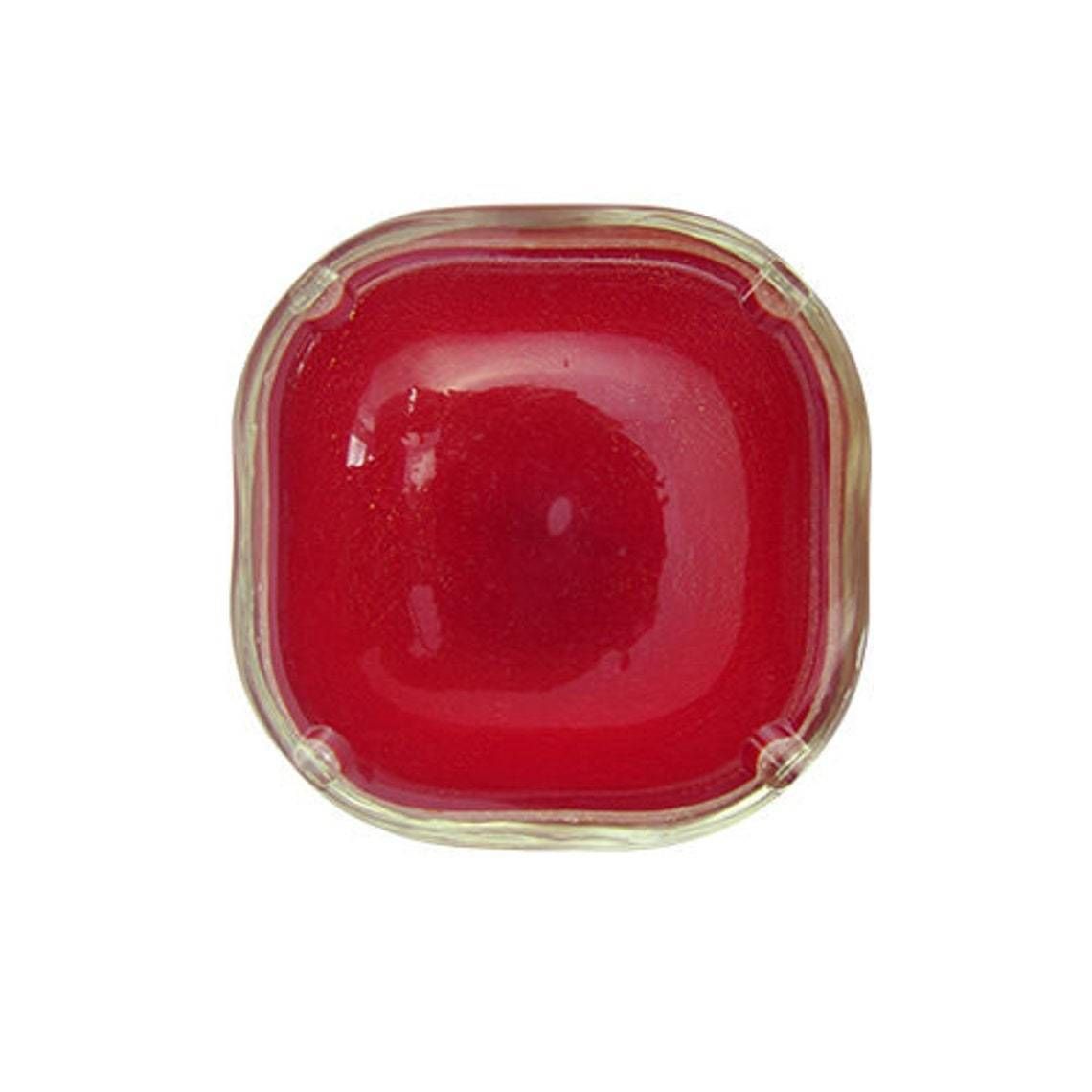 Barbini Seguso Murano, Red Gold Flecks Sommerso Italian Art Glass Bowl Vintage photo vintage