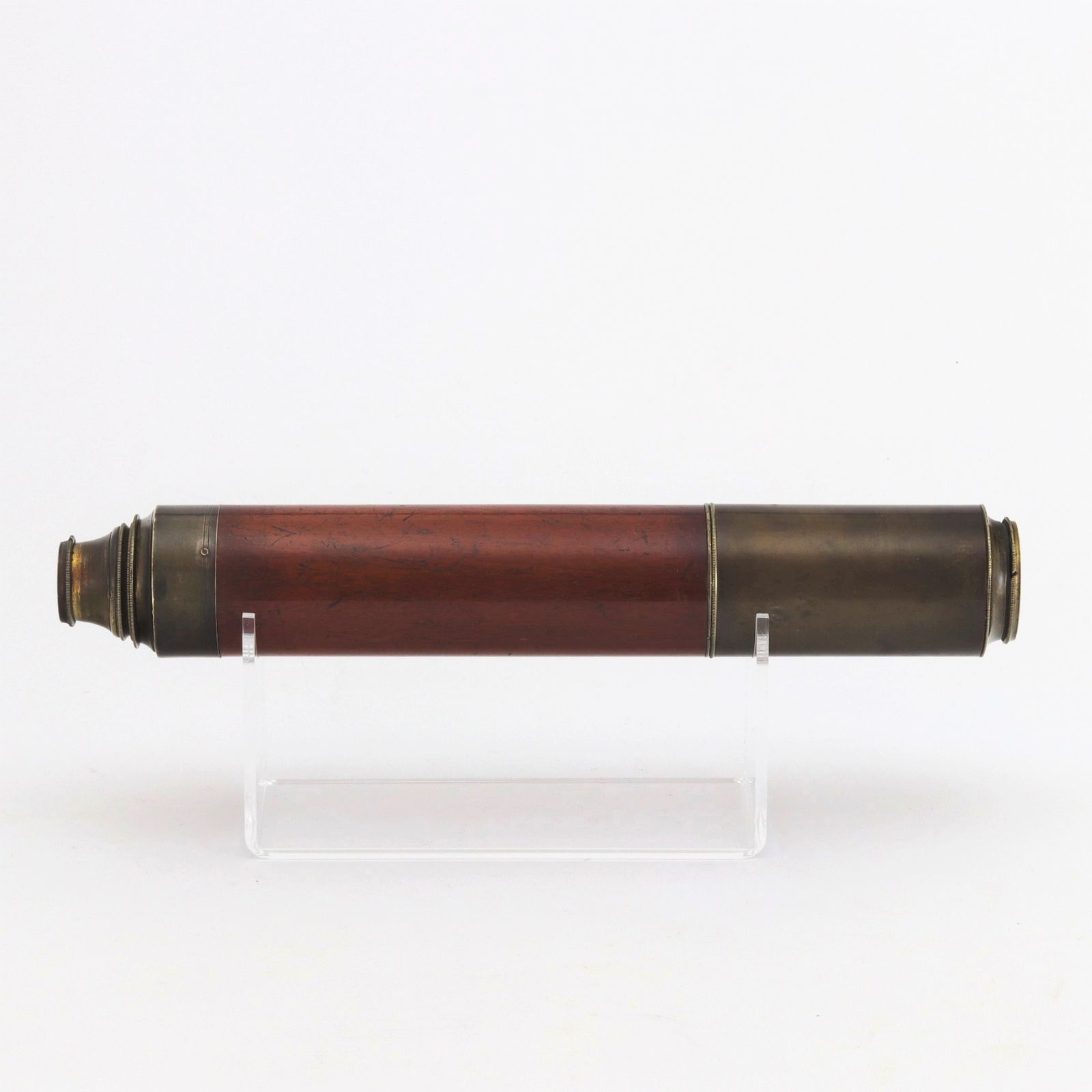 Early 19th Century 2 Draw Day Or Night Telescope By Harris & Son London C1820 photo for sale