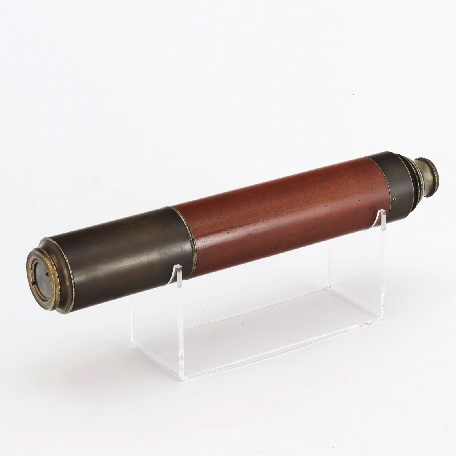 Early 19th Century 2 Draw Day Or Night Telescope By Harris & Son London C1820 photo Home Decor