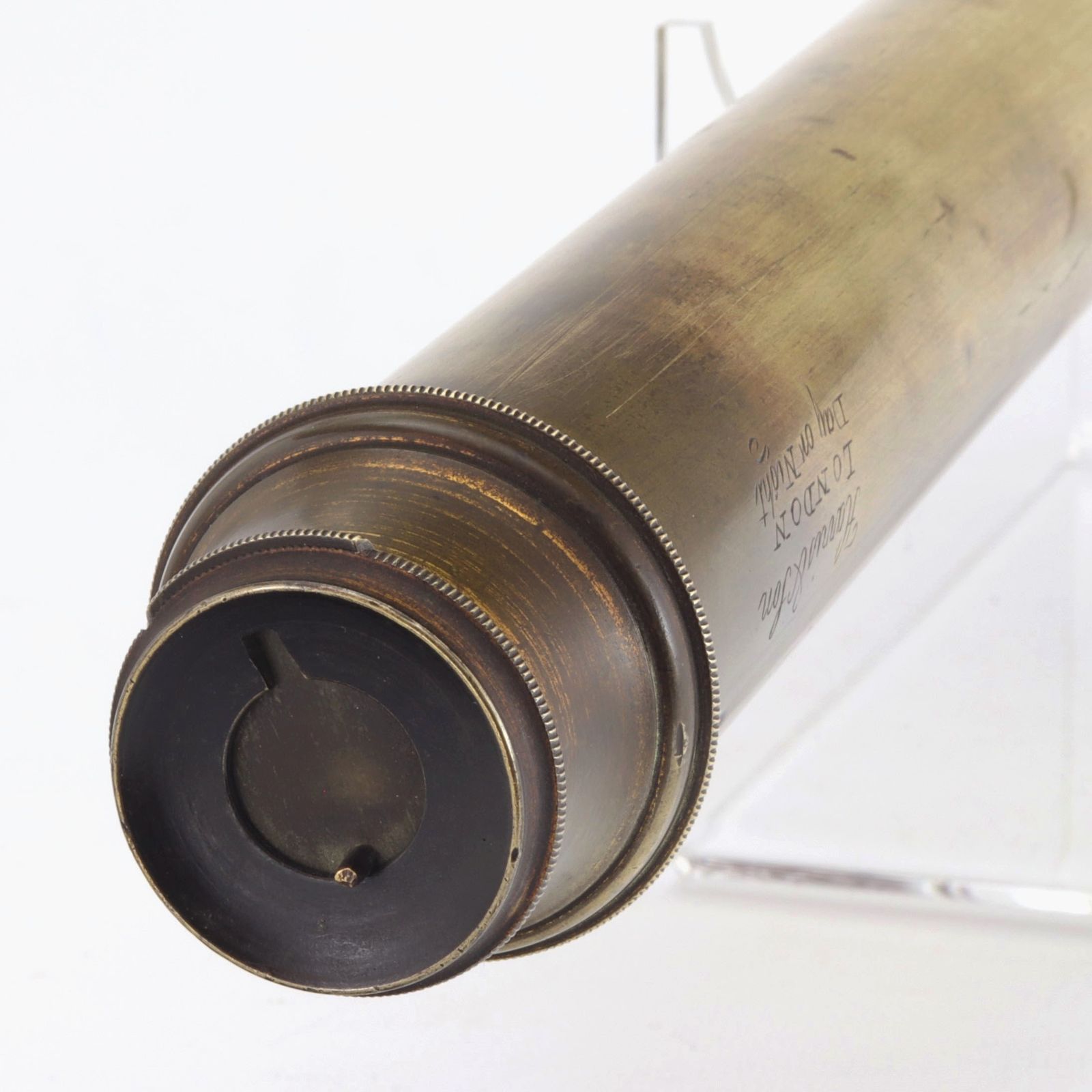 photo furniture Early 19th Century 2 Draw Day Or Night Telescope By Harris & Son London C1820