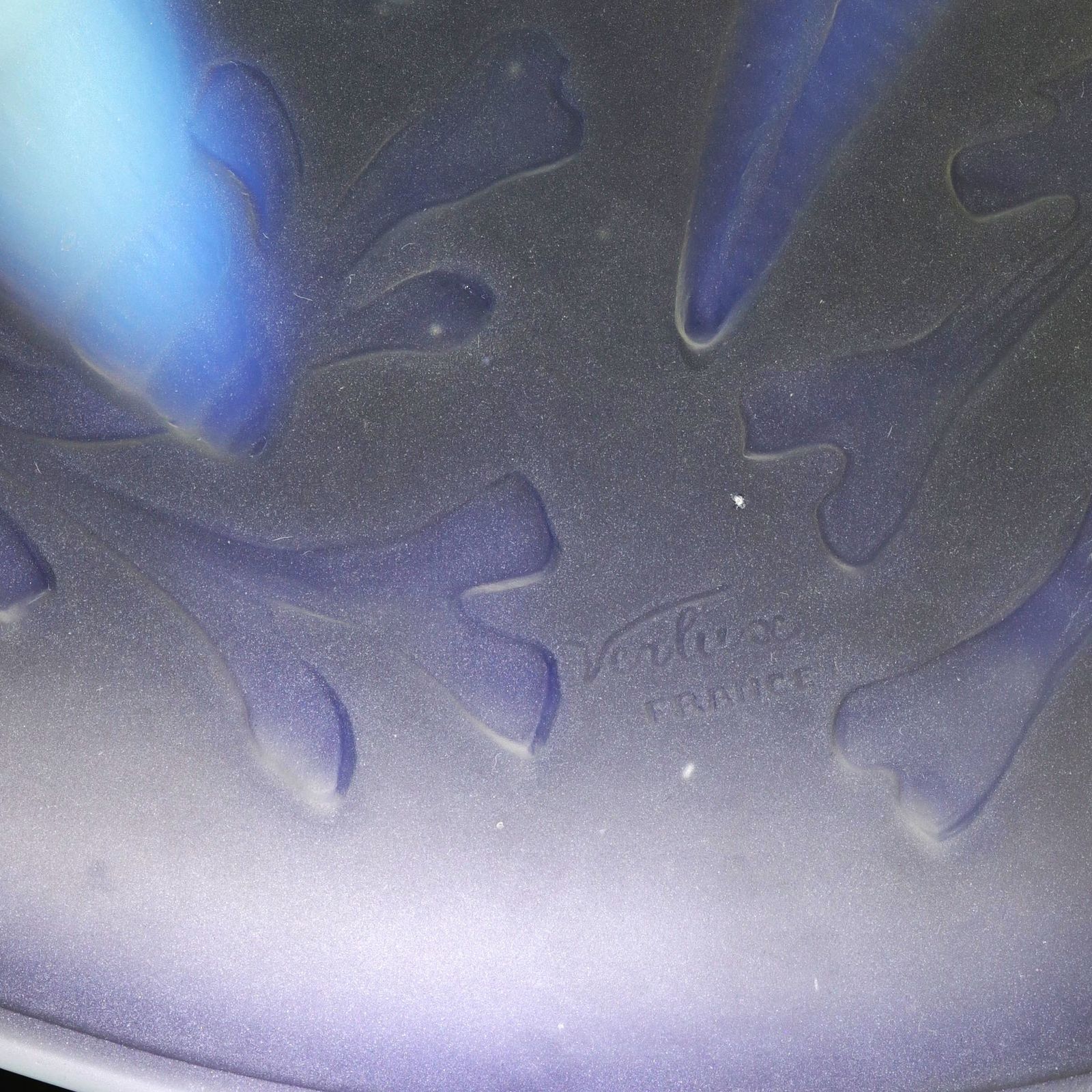 Art Deco French Opalescent "Starfish" Glass Charger By Verlux C1920s photo buy