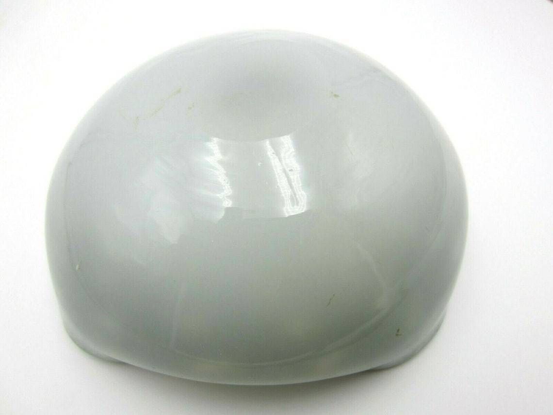 Stunning Barbini Green Murano Art Glass Bullicante, Aventurine And Opline Bowl photo vintage