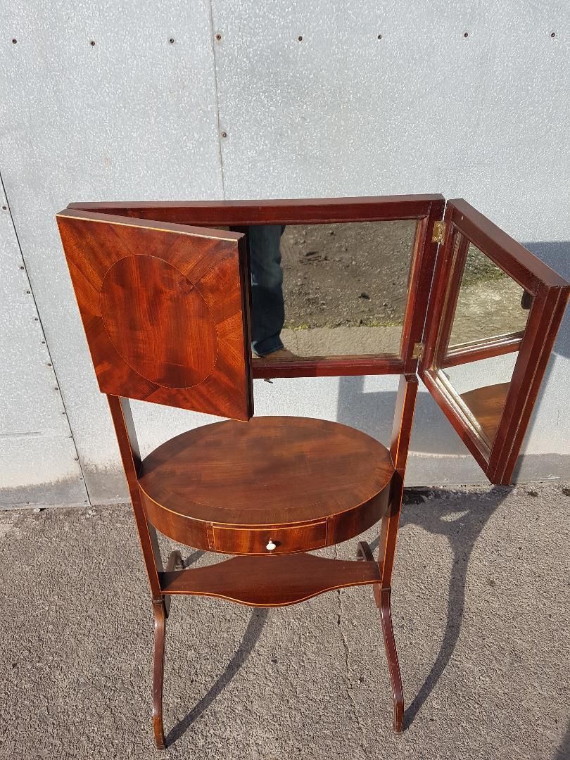 Georgian Triplate Miniture Dressing Table photo for sale
