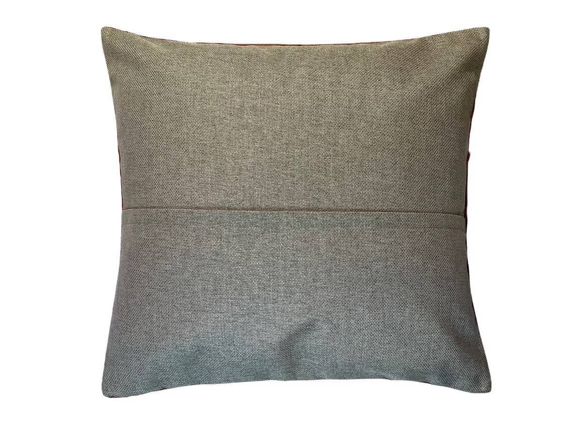 Tapis Kelim Kilim Pillow Cover ,Vintage Meditation Bench Kelim Teppich Boho Kilim photo for sale
