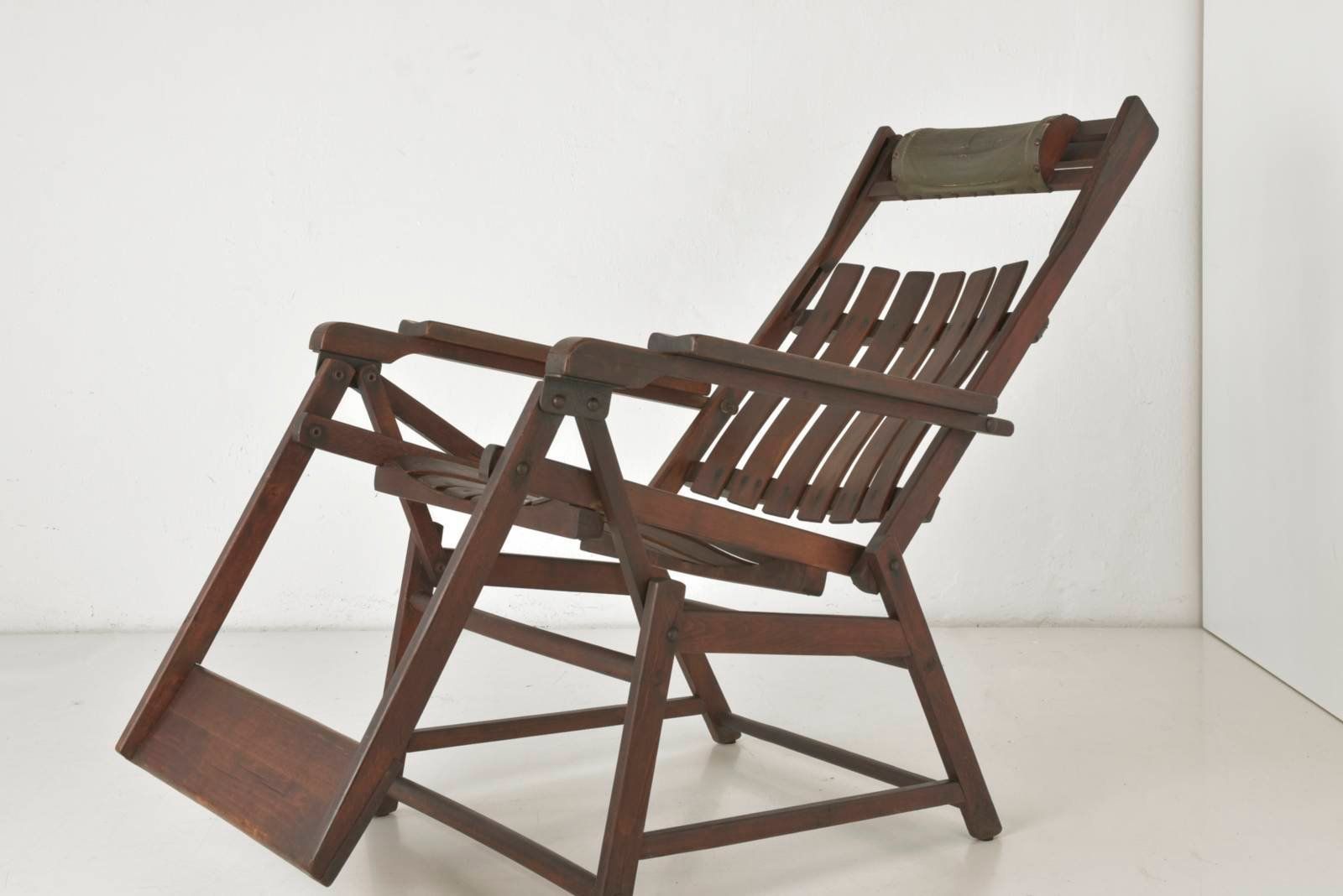photo vintage Siesta Medizinal Reclining Chair By Hans And Wassily Luckhardt For Thonet, Germany, 1936