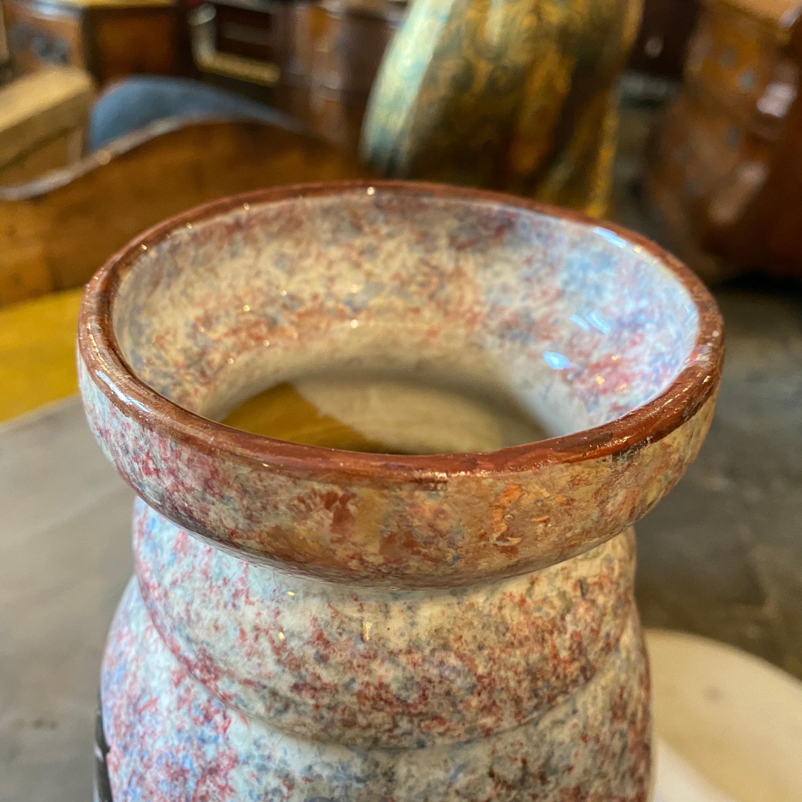 1930s Art Deco Ceramic Italian Vase By Bitossi photo vinterior