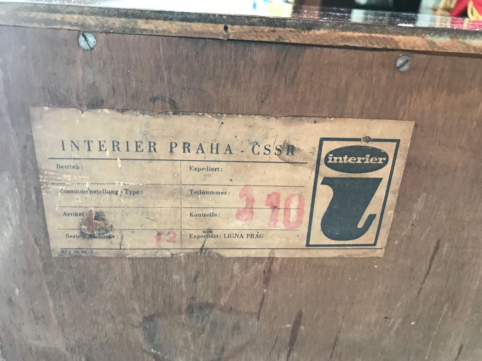 Furniture 1960s Sideboard For Interior Prague photo