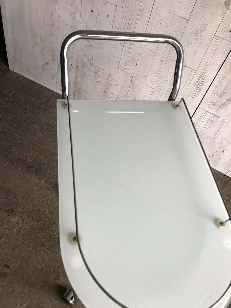1960s Two Tier French Bar Cart photo vintage