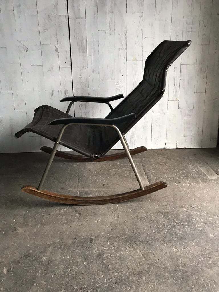 Midcentury Japanese Rocking Chair By Takeshi Nii photo buy