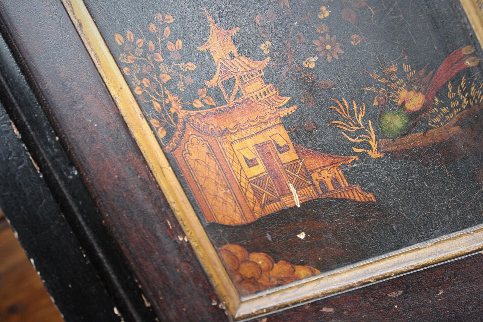 2995.0 Regency 19th C Chinoiserie Country House Chiffonier Buffet Sideboard Cabinet photo